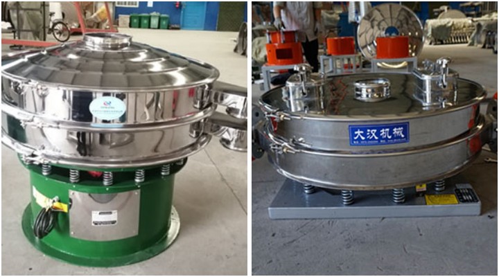 直排篩和旋振篩的區别